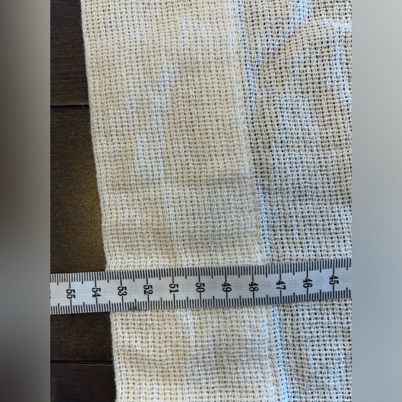 2 Pier1 Imports cotton loop curtains - Picture 6 of 11